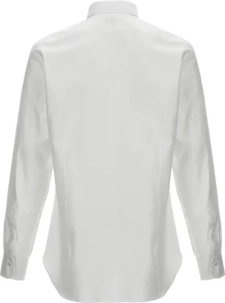 Barba Cotton Shirt - White