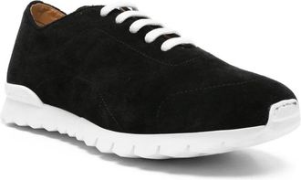 Kiton Womens Lace-Up Suede Sneakers Aw25 M