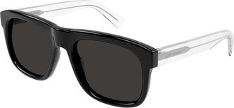 Saint Laurent Sunglasses, male, Black, Size: 57 MM Sunglasses SL 558 Black