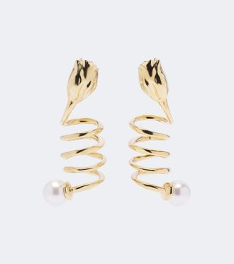 Chlo&eacute; Chlo&eacute; Chlo&eacute; Tulip drop earrings