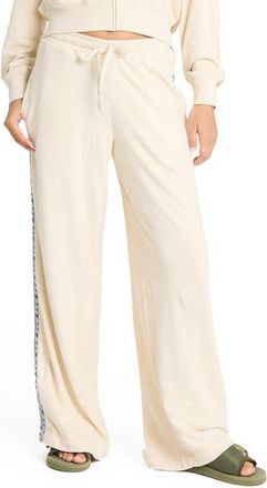 Billabong Palm 73 Fleece Pants in White Cap at Nordstrom, Size X-Large