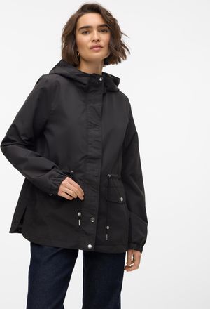 Vero Moda Parka »VMPAISLEY PARKA JACKET NOOS« mit Kapuze mit Taillen-Kordelzug