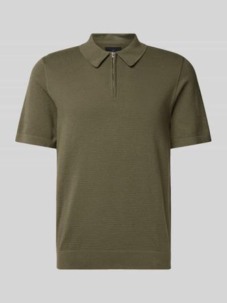 Jack & Jones Regular Fit Poloshirt mit Label-Detail Modell MILANO SPRING in Oliv, Gr&ouml;&szlig;e XXL