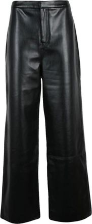 Isabelle Blanche Pantalones - Trousers - Mujer - Negro - XS