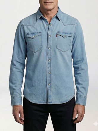Levi's Camicia The Barstow Levis in denim