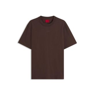 HUGO BOSS Relaxed-fit T-shirt with centered logo detail