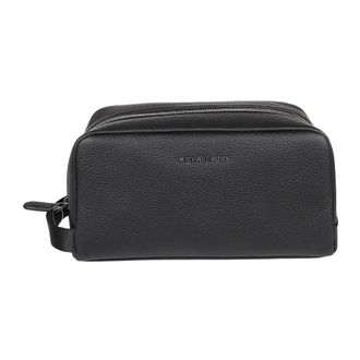 Michael Kors Hudson Neceser de Piel Granulada - Bags - Hombre - Negro - ONE SIZE