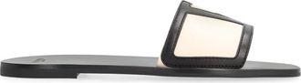 Valentino Garavani Black Color Block Flat