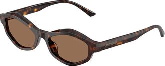 Jimmy Choo London JC5077U 500273 Womens Sunglasses Tortoiseshell Size 52