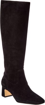 Stuart Weitzman Simona Zip Suede Knee-High Boot