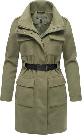 Marikoo dames wintermantel Tanokoo met stretchriem