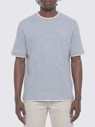 Brunello Cucinelli Basic Cotton and Linen Blend T-Shirt