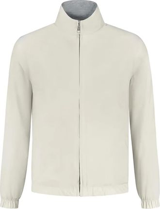 Aurélien zip-fastening jacket - Neutrals