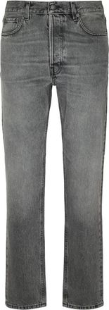 Haikure Slim Tokyo Flannel Grey Jeans - Heren - Slim Fit Jeans - Grijs - W30 - Jeans