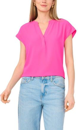 Vince Camuto Dolman Sleeve Top in Hot Pink at Nordstrom, Size X-Large
