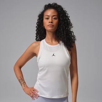 Nike Jordan Womens Jordan Sport Essentials Dri-FIT Sleeveless Top in White | IF2205-100