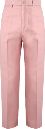 Gucci Light Pink Cotton Mens Pants