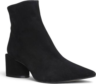 Carrano Womens Avianna Nubuck Leather Boots In Black