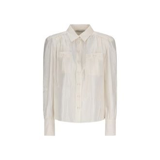 Alessandra Rich Mujer, Blusas y Camisas, Blanco, Talla: S