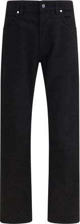 Stone Island Straight Leg Cotton Bull Denim Jeans - Heren - Regular Fit Jeans - Zwart - W30 - Denim - Jeans