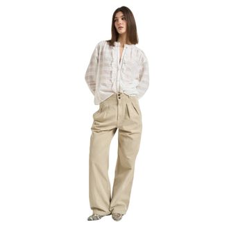 Isabel Marant Dames, Blouses & Shirts, Wit, Maat: L