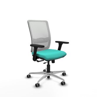 Piqueras y Crespo Silla De Oficina Piqueras Y Crespo Haches Turquesa Espuma Inyectada