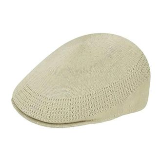 Kangol Hats, female, Beige, Size: XL Curved Panel Ventair Beige Hat