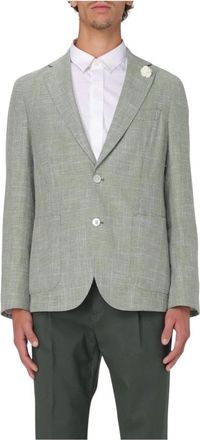 HUGO BOSS Heren, Pakken, Groen, Maat: 2XL