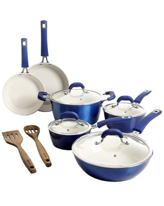 Kenmore Arlington 12Pc Aluminum Ceramic Coated Nonstick Cookware Set