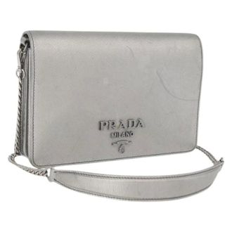 Prada Borsa a spalla vintage Pre-owned - - Pre-owned - Donna - Grigio - ONE SIZE