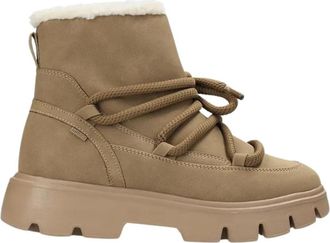 Mexx Sigmar Rhythm - Dames - Winterlaarzen - Beige - 37 EU - Leer - Schoenen