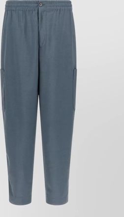 Kenzo wool relaxed-fit cargo joggers
