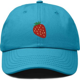 Dalix Strawberry Hat in Teal at Nordstrom