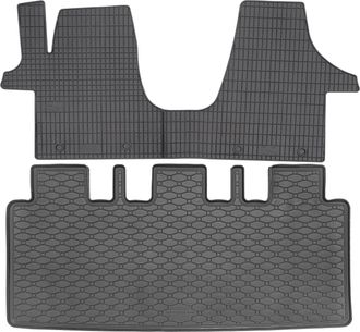 OEM Juego De Alfombrillas De Goma Para Coche Y Maletero Para Volkswagen T5 Multivan (desde Octubre De 2021)
