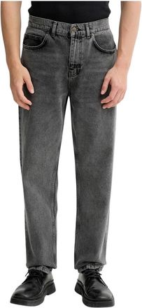 Les Deux Ryder Washed Jeans - Heren - Regular Fit Jeans - Grijs - W33 L32 - Katoen - Jeans