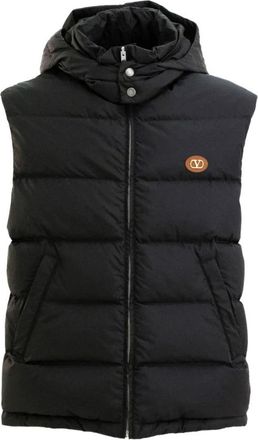 Valentino Garavani Vlogo Signature Vest - Heren - Bodywarmers - Zwart - 2XL - Jassen