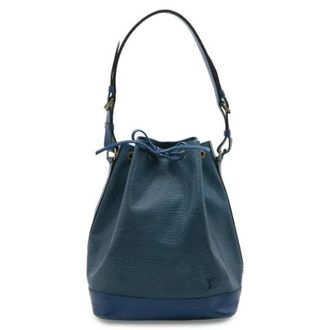 Louis Vuitton Pre-owned Bucket Bags, female, Blue, Size: ONE SIZE Pre-owned Epi Noe Shoulder Bag