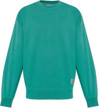 Carhartt Work in Progress Hombre, Sudaderas, Verde, Talla: L