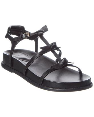 Alexandre Birman Slim Lolita Leather Sandal