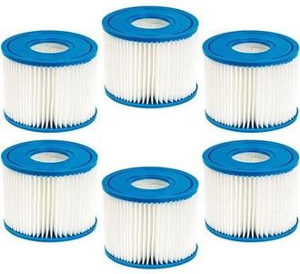 OEM Lot De 6 Filtres De Piscine Pour Cartouche Intex Purespa Type S1 Pour 29001e Purespa Inflable Filtre De Piscine Catridge