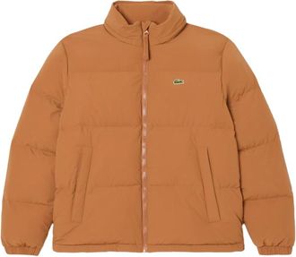 Lacoste Jassen, Heren, Bruin, M, Doudoune Matelassée