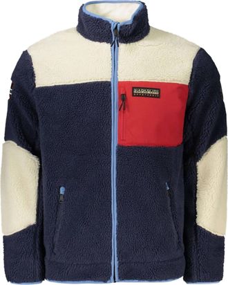 Napapijri Yupik Color-Block Polyester Fleece Jacket