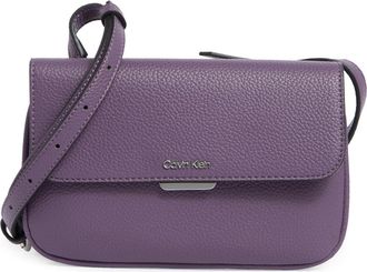 Calvin Klein Arya Crossbody Bag in Winter Plum at Nordstrom Rack