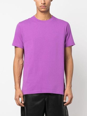Off-white T-shirt con stampa - Viola