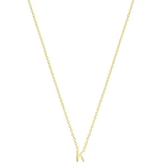 Set & Stones Cheyenne Initial Necklace at Nordstrom