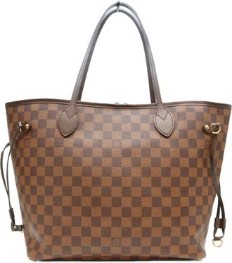 Louis Vuitton Brown Damier Canvas Tote Bag (Pre-Owned)