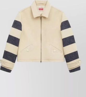 Kenzo wool single breasted coat