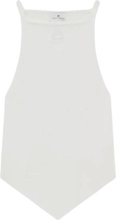 Courrèges Mujer, Camisetas, Blanco, Talla: L