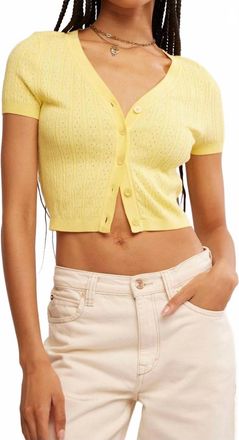 Free People Cassie Cardi In Sunshine