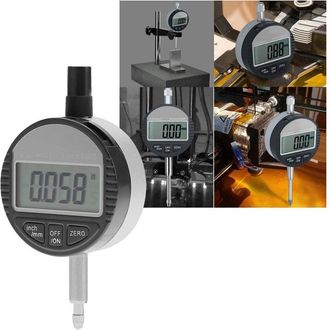 Trade Shop Trade Shop - Comparatore Centesimale Digitale Con Display 0-12,7mm/0,5 Tornio 0,01mm/0,005